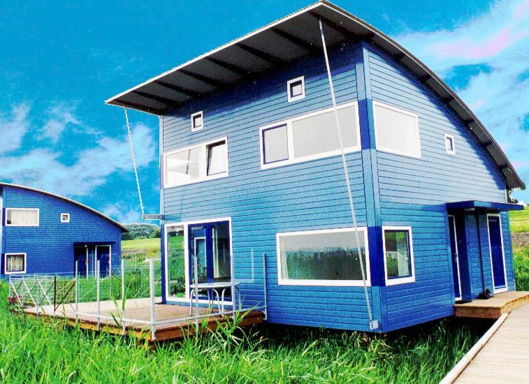 6 Pers. Waterfront Home Seeblick, Equipped Stilt House On The Water Anjum Экстерьер фото